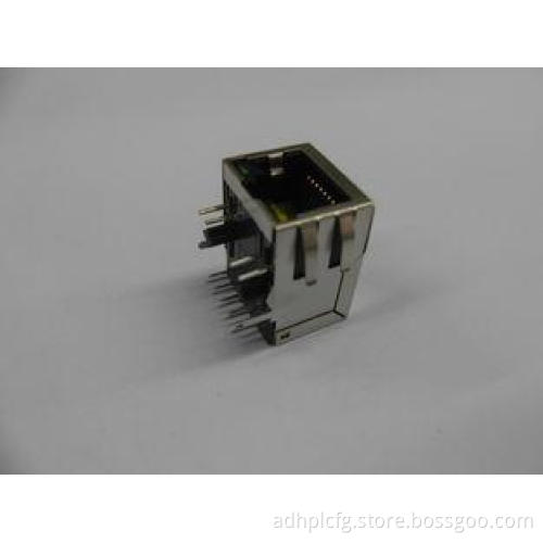 Integrated Tab Down 10/100 Base-Tx Magnetic RJ45 Network Co